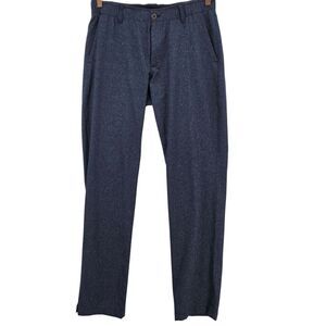 Under Armour Mens 34/34 Heathered Blue Performance Pants